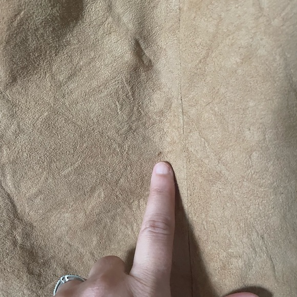 Vintage fringed suede maxi skirt - Picture 12 of 12